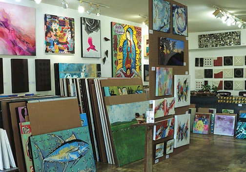 Art One Gallery interior